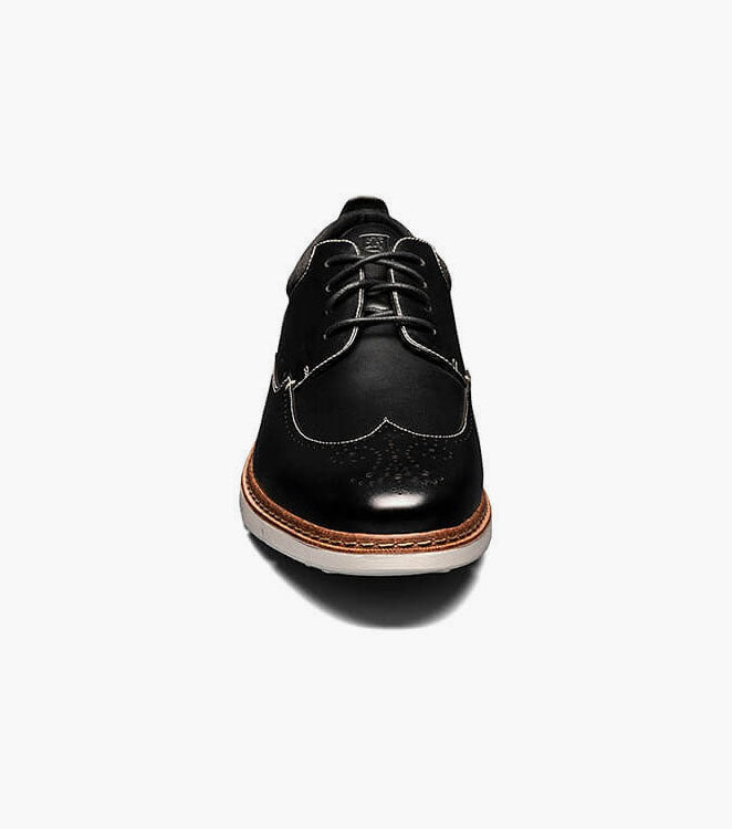 Stacy Adams Synergy Wingtip Oxford Clearance Men’s Shoes - Black
