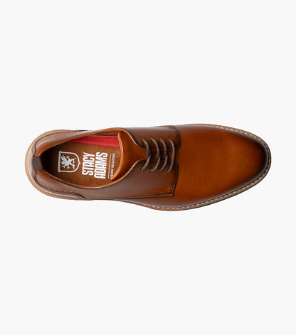 Stacy Adams Pacer Plain Toe Oxford Men’s Casual Shoes - Cognac