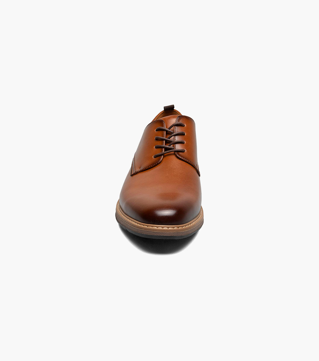 Stacy Adams Pacer Plain Toe Oxford Men’s Casual Shoes - Cognac