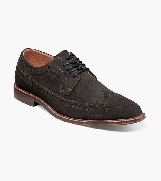 Stacy Adams Marligan Wingtip Oxford Men’s Casual Shoes - Dark Gray