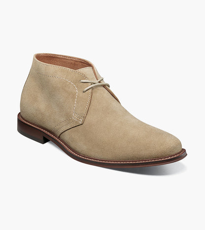 Stacy Adams Martfield Plain Toe Chukka Boot Men’s Casual Shoes - Sand