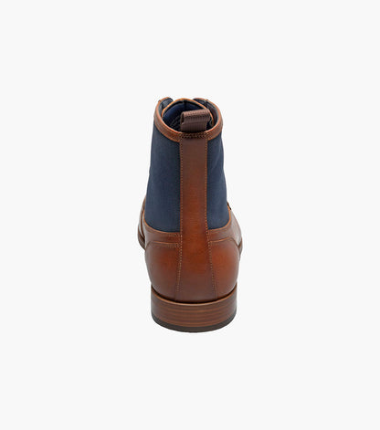 Stacy Adams Brumley Moc Toe Lace Up Boot Stacy Adams Last Pairs - Tan Multi