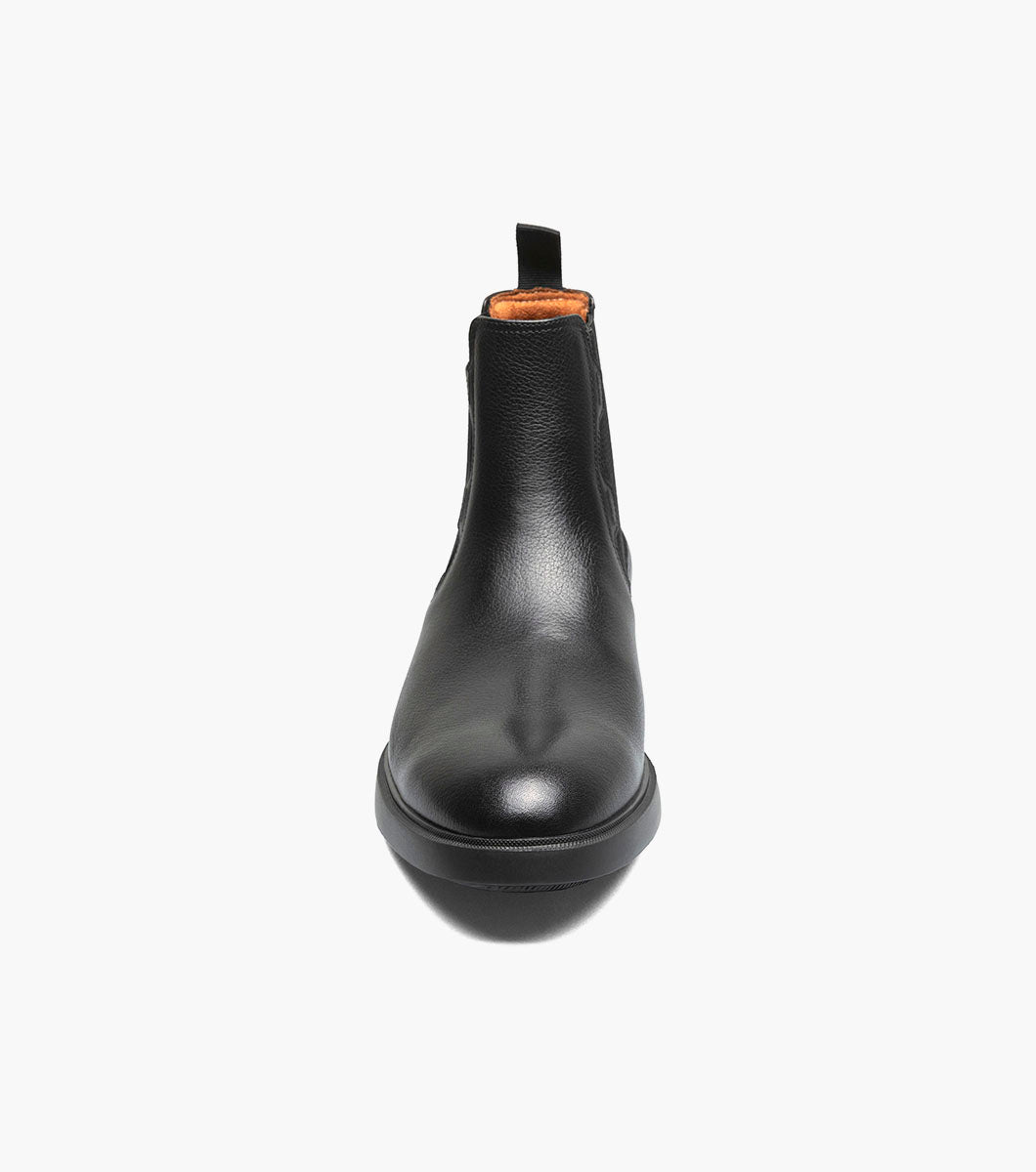 Stacy Adams Townsend Plain Toe Chelsea Boot Men’s Boots - Black Tumbled