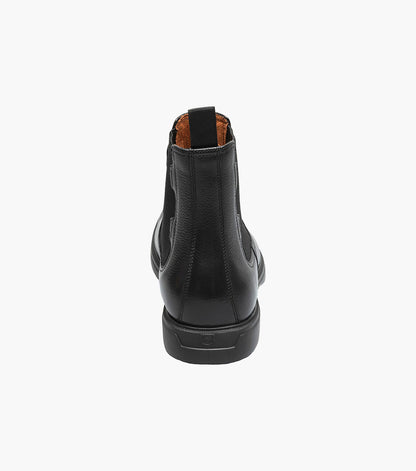 Stacy Adams Townsend Plain Toe Chelsea Boot Men’s Boots - Black Tumbled