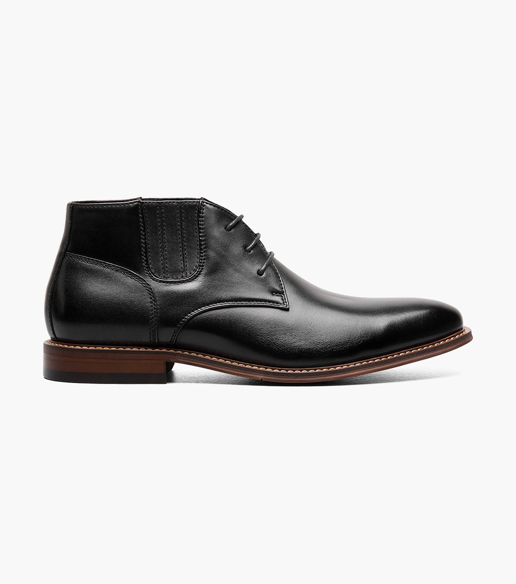 Stacy Adams Maxwell Plain Toe Chukka Boot Stacy Adams Last Pairs - Black