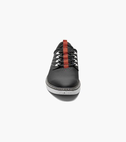 Stacy Adams Barna Plain Toe Lace Up Stacy Adams Last Pairs - Black