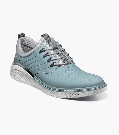 Stacy Adams Barna Plain Toe Lace Up Stacy Adams Last Pairs - Light Blue