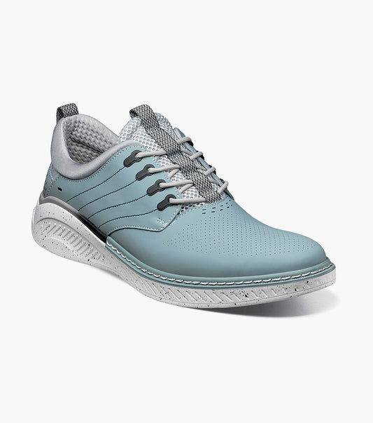 Stacy Adams Barna Plain Toe Lace Up Stacy Adams Last Pairs - Light Blue