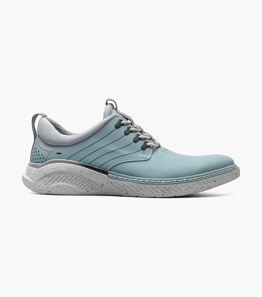 Stacy Adams Barna Plain Toe Lace Up Stacy Adams Last Pairs - Light Blue