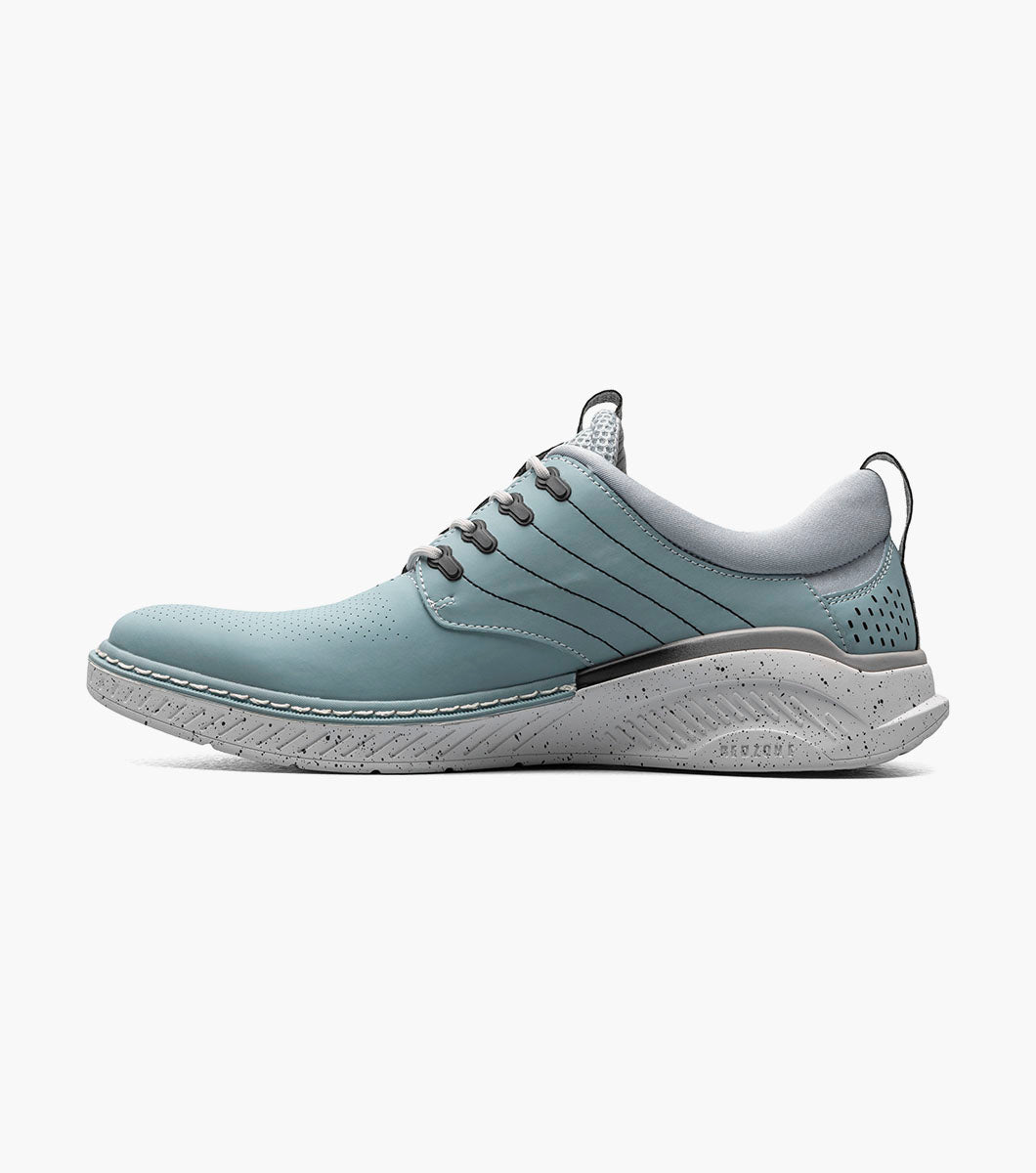Stacy Adams Barna Plain Toe Lace Up Stacy Adams Last Pairs - Light Blue