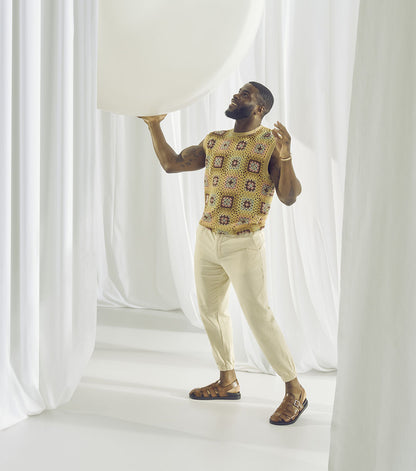 Stacy Adams Montego Slingback Buckle Sandal Men’s Casual Shoes - Cognac