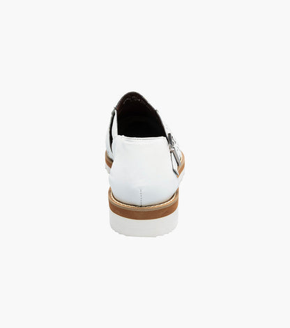 Stacy Adams Alvarado Woven City Sandal Clearance Men’s Shoes - White