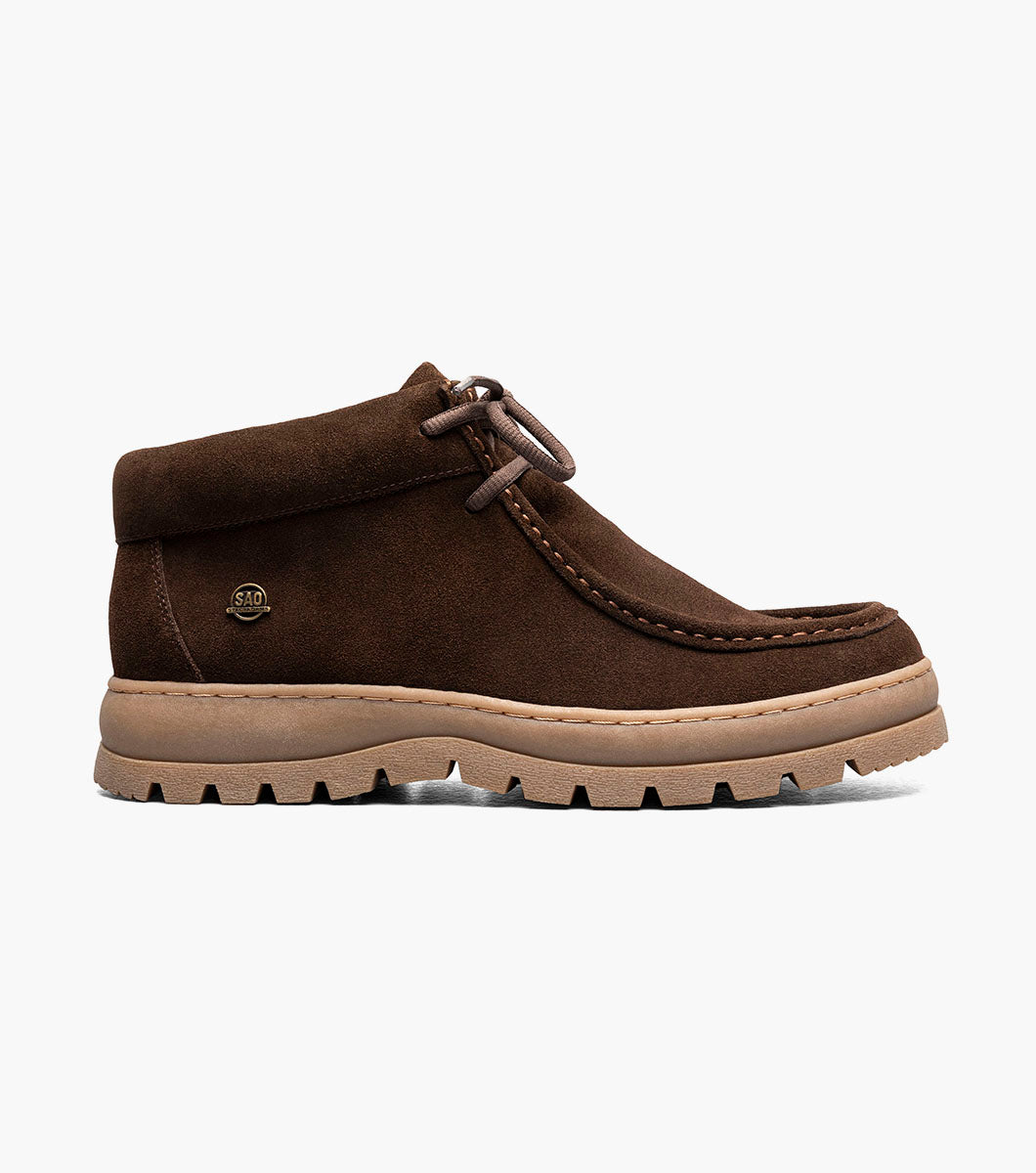 Stacy Adams Dublin II Moc Toe Boot Men’s Casual Shoes - Brown
