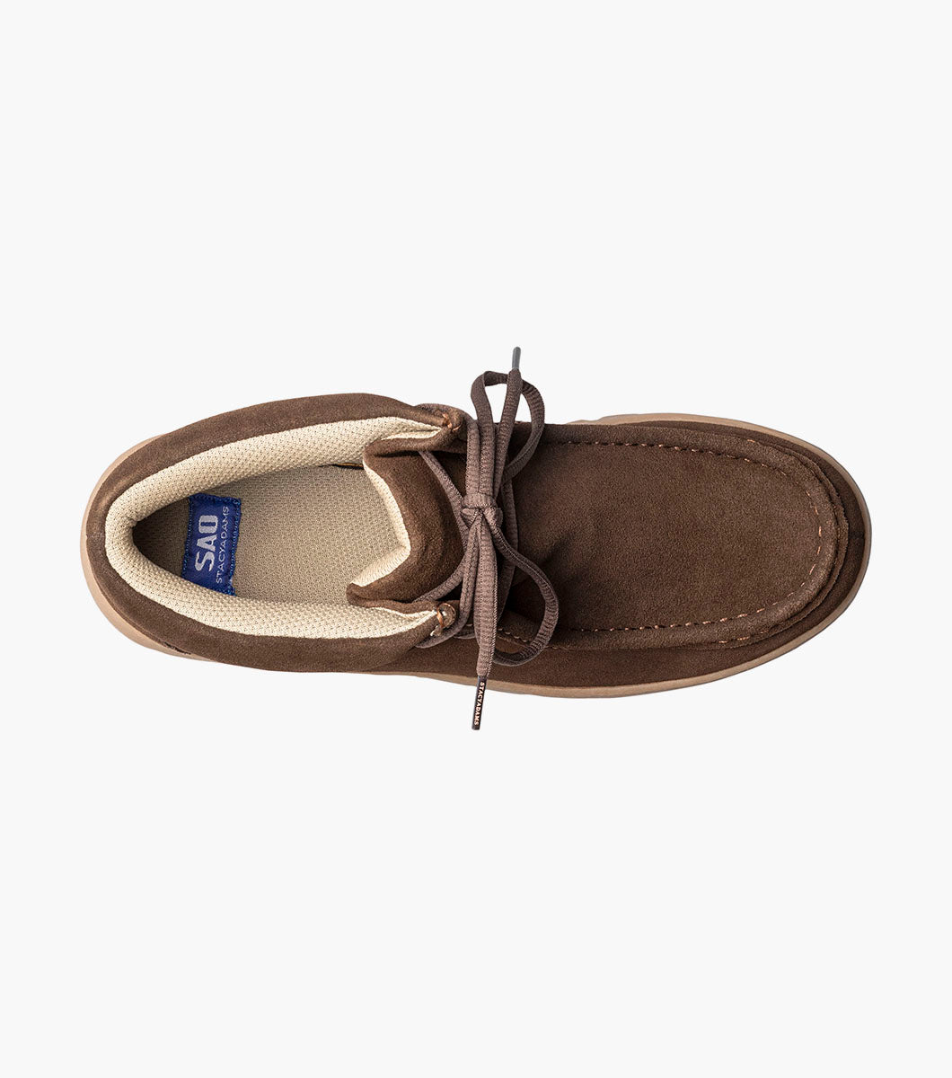 Stacy Adams Dublin II Moc Toe Boot Men’s Casual Shoes - Brown