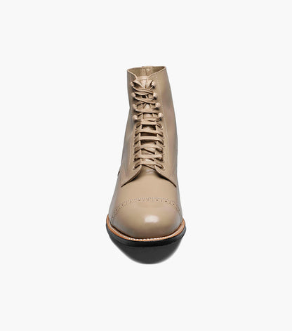 Stacy Adams Madison Cap Toe Boot Men’s Dress Shoes - Taupe