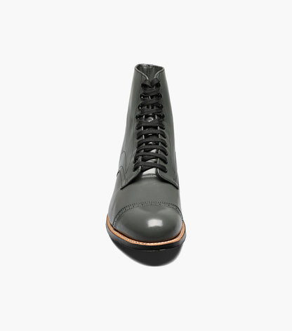 Stacy Adams Madison Cap Toe Boot Men’s Dress Shoes - Steel Gray