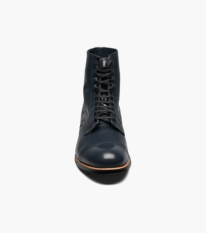 Stacy Adams Madison Cap Toe Boot Men’s Dress Shoes - Navy
