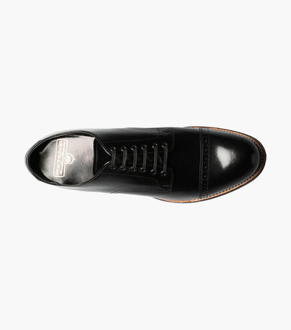 Stacy Adams Madison Cap Toe Oxford Men’s Dress Shoes - Black
