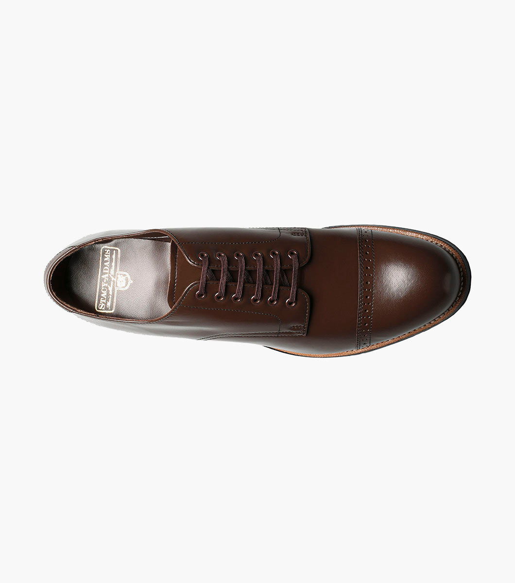 Stacy Adams Madison Cap Toe Oxford Men’s Dress Shoes - Brown