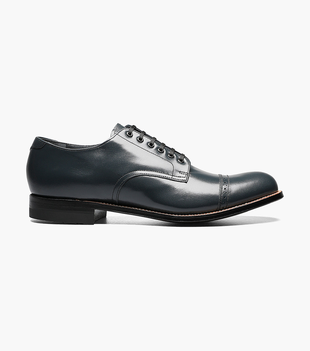 Stacy Adams Madison Cap Toe Oxford Men’s Dress Shoes - Navy
