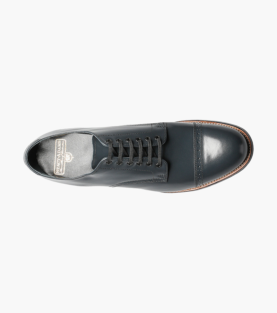 Stacy Adams Madison Cap Toe Oxford Men’s Dress Shoes - Navy