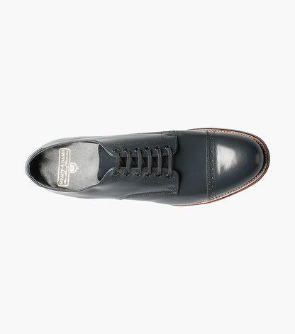 Stacy Adams Madison Cap Toe Oxford Men’s Dress Shoes - Navy
