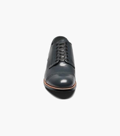 Stacy Adams Madison Cap Toe Oxford Men’s Dress Shoes - Navy