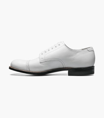 Stacy Adams Madison Cap Toe Oxford Men’s Dress Shoes - White