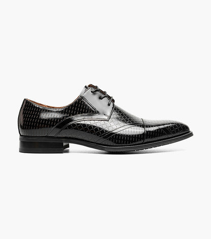 Stacy Adams Hobson Cap Toe Oxford Stacy Adams Last Pairs - Black