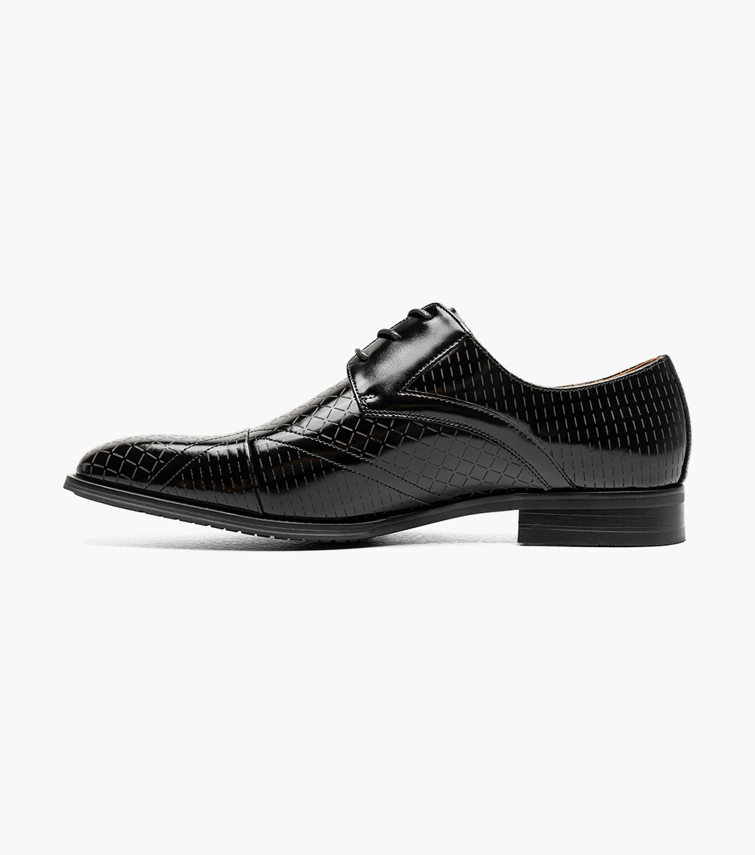 Stacy Adams Hobson Cap Toe Oxford Stacy Adams Last Pairs - Black