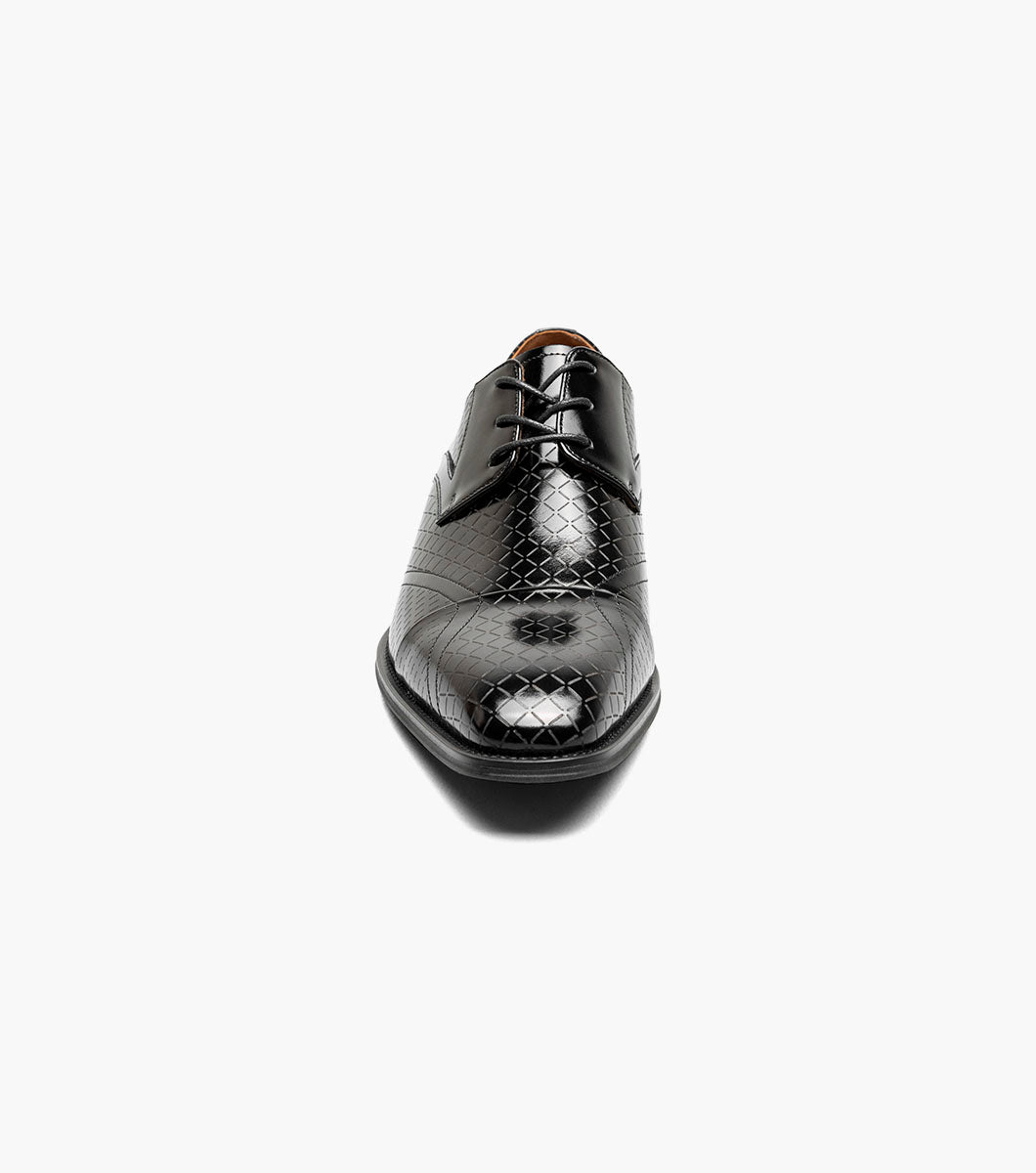 Stacy Adams Hobson Cap Toe Oxford Stacy Adams Last Pairs - Black