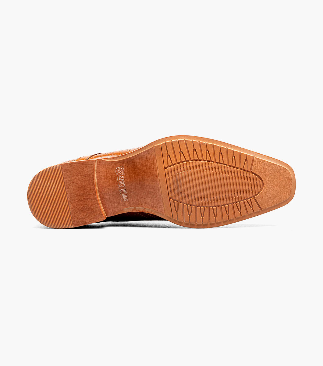 Stacy Adams Hobson Cap Toe Oxford Stacy Adams Last Pairs - Tan