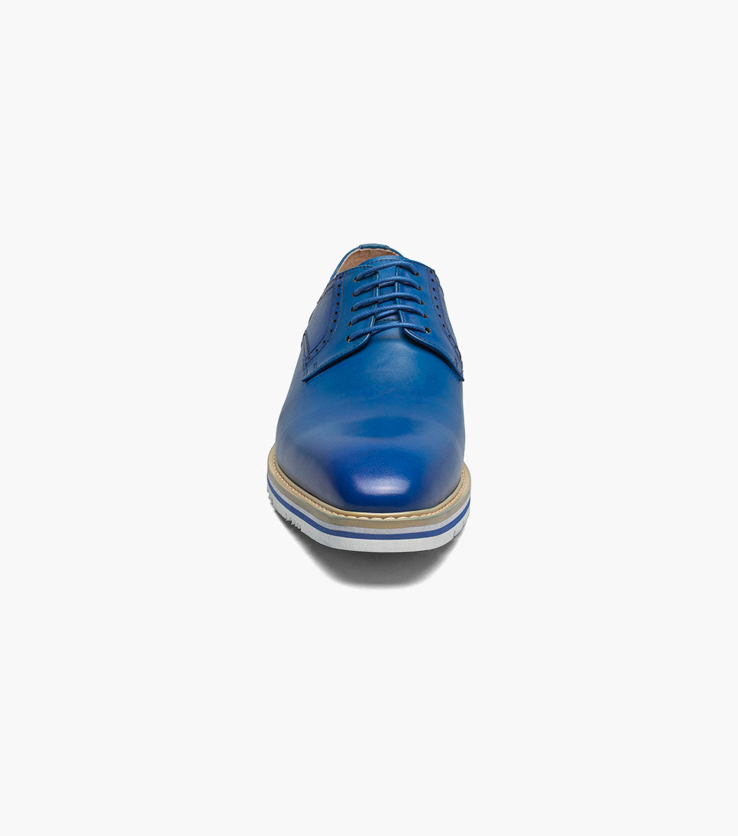 Stacy Adams Barringer Plain Toe Oxford Clearance Men’s Shoes - Blue