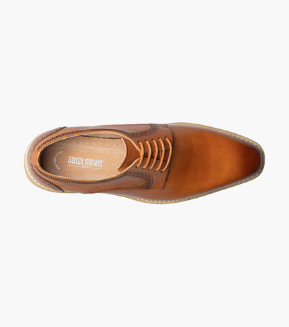 Stacy Adams Barringer Plain Toe Oxford Clearance Men’s Shoes - Tan