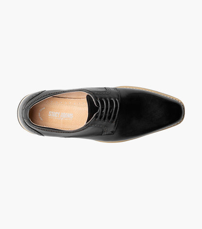 Stacy Adams Barringer Plain Toe Oxford Clearance Men’s Shoes - Black