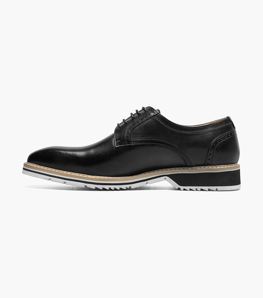 Stacy Adams Barringer Plain Toe Oxford Clearance Men’s Shoes - Black