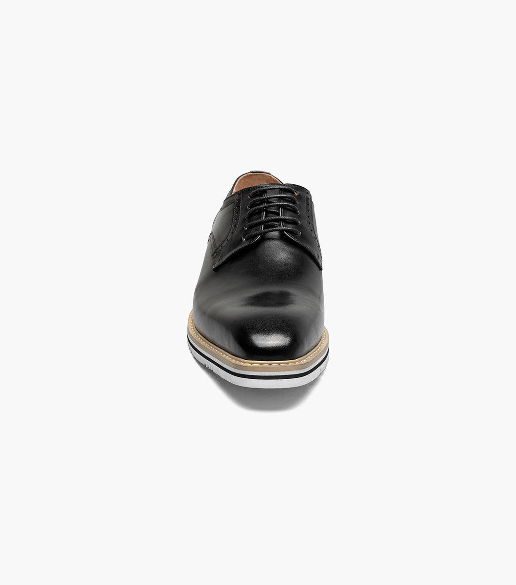 Stacy Adams Barringer Plain Toe Oxford Clearance Men’s Shoes - Black