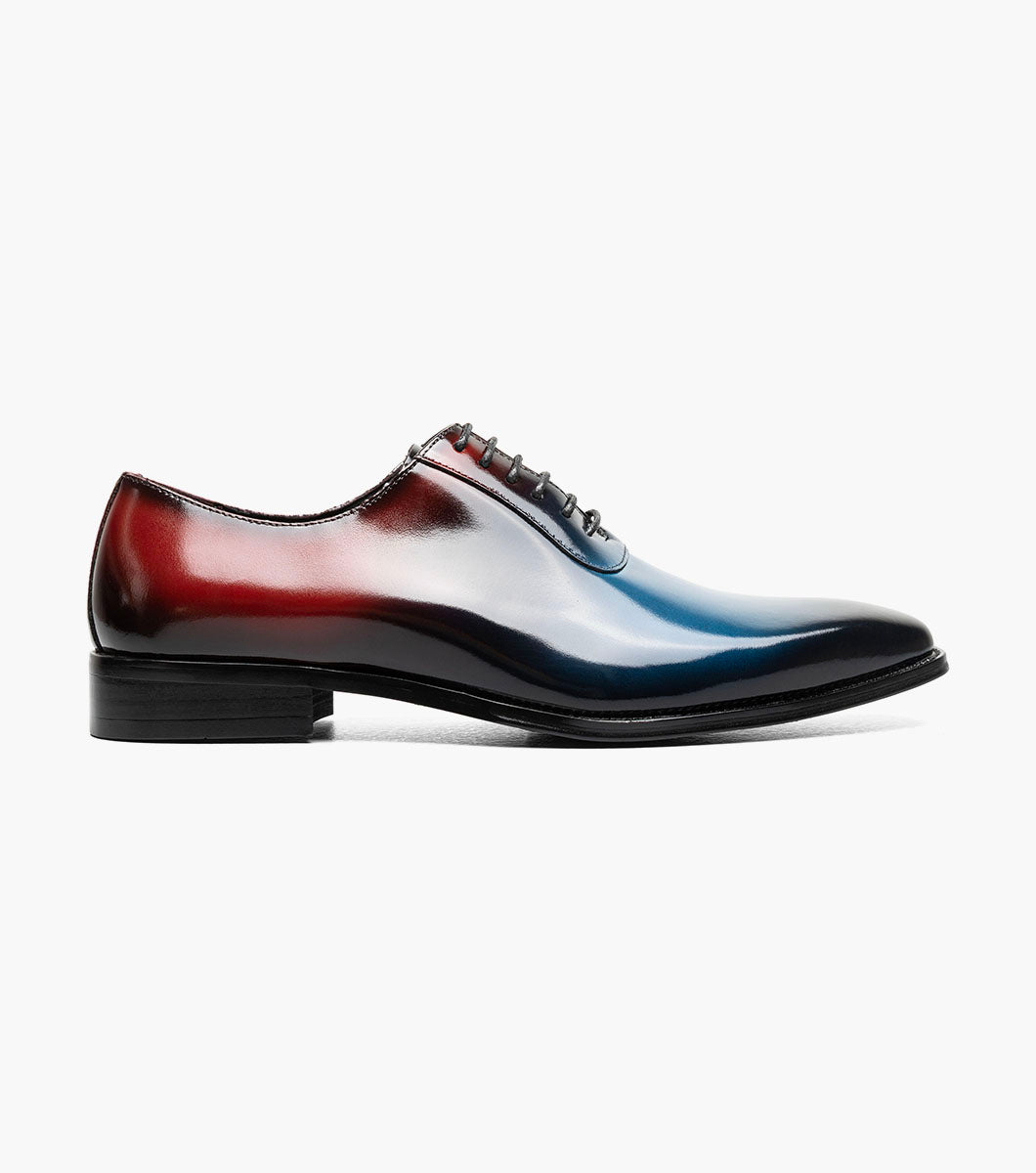 Stacy Adams Shaffer Plain Toe Oxford Stacy Adams Last Pairs - Navy Multi