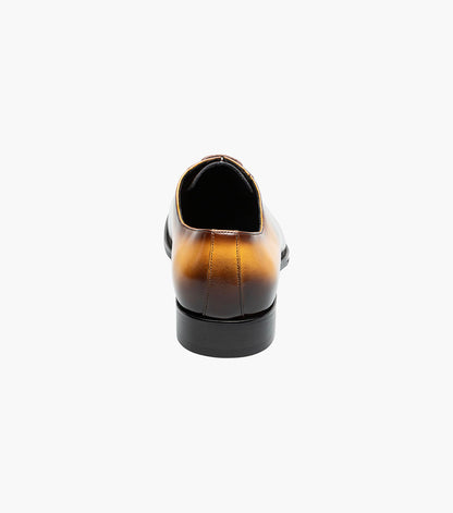 Stacy Adams Shaffer Plain Toe Oxford Men’s Dress Shoes - Cognac Multi