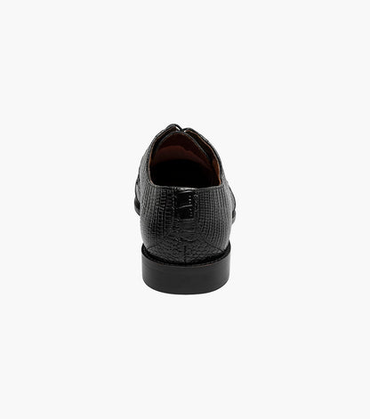 Stacy Adams Tristano Modified Bike Toe Oxford Clearance Men’s Shoes - Black