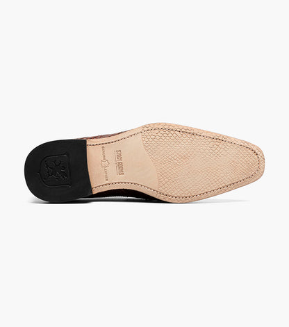 Stacy Adams Tristano Modified Bike Toe Oxford Clearance Men’s Shoes - Cognac