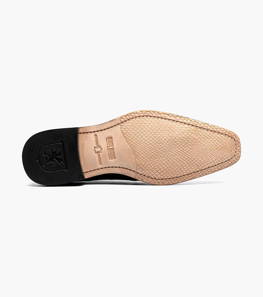 Stacy Adams Travato Wingtip Oxford Clearance Men’s Shoes - Black/Gray