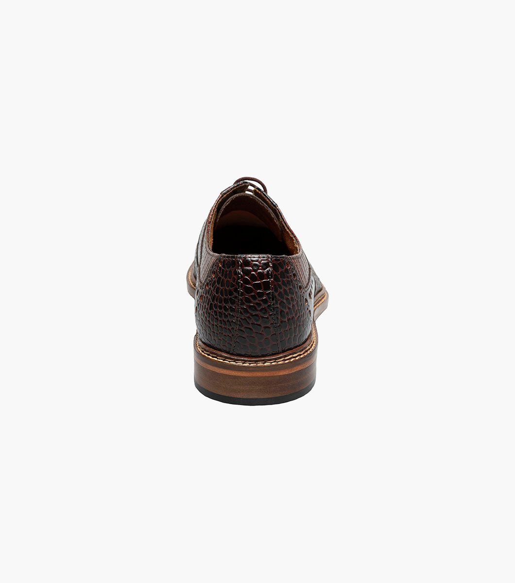 Stacy Adams Travato Wingtip Oxford Clearance Men’s Shoes - Brown Multi