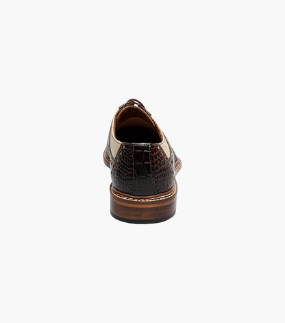 Stacy Adams Travato Wingtip Oxford Stacy Adams Last Pairs - Taupe Multi
