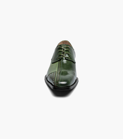 Stacy Adams Palmento Modified Cap Toe Oxford Men’s Dress Shoes - Green Multi