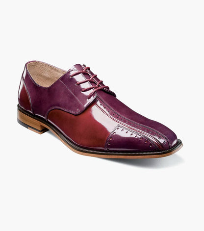 Burgundy Multi,7,M (D - medium)