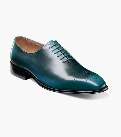 Stacy Adams Hallquist Plain Toe Oxford Men’s Dress Shoes - Turquoise