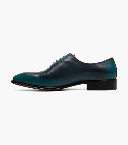 Stacy Adams Hallquist Plain Toe Oxford Men’s Dress Shoes - Turquoise