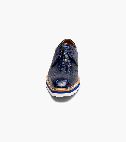 Stacy Adams Alario Wingtip Oxford Stacy Adams Last Pairs - Blue