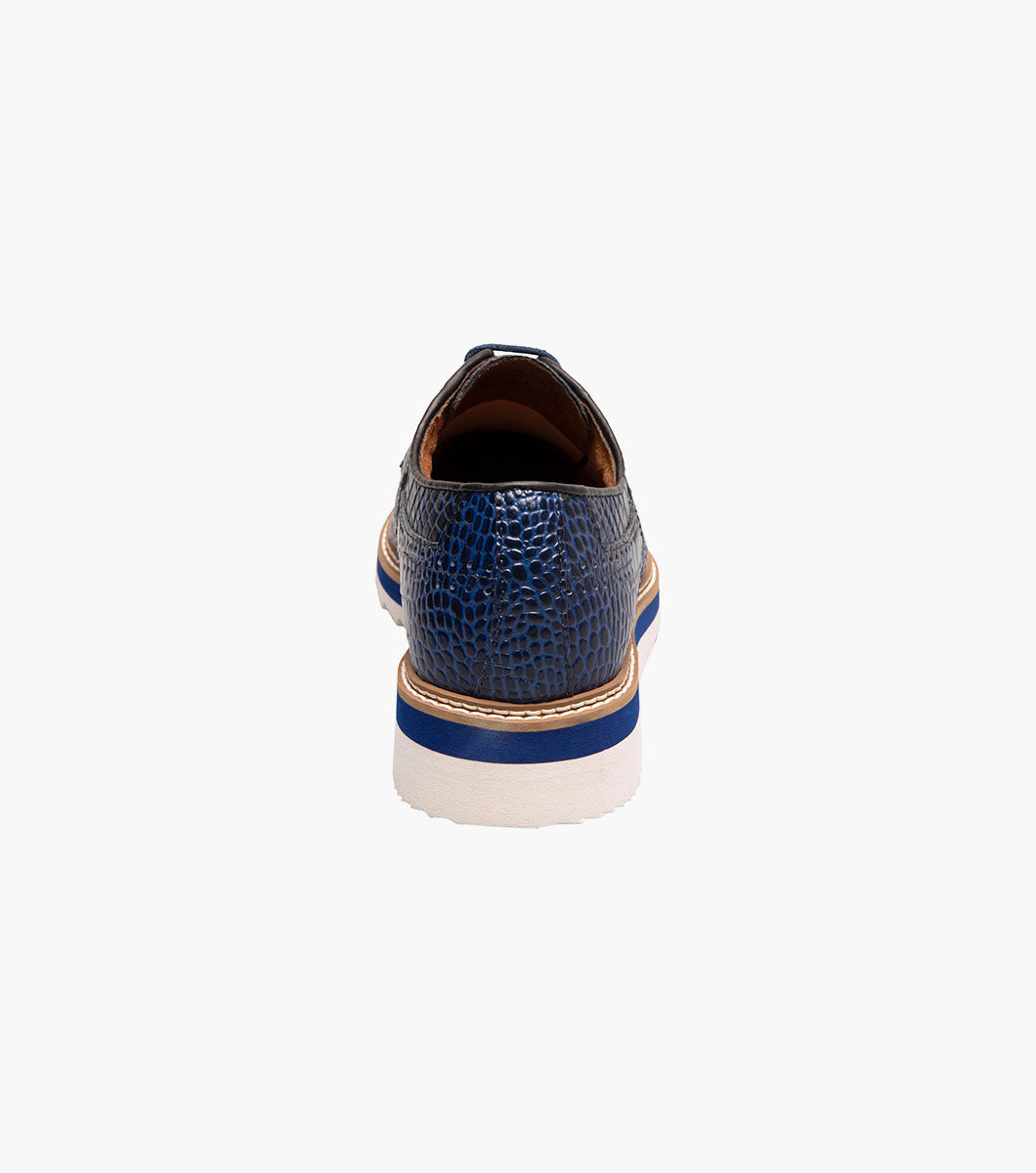 Stacy Adams Alario Wingtip Oxford Stacy Adams Last Pairs - Blue